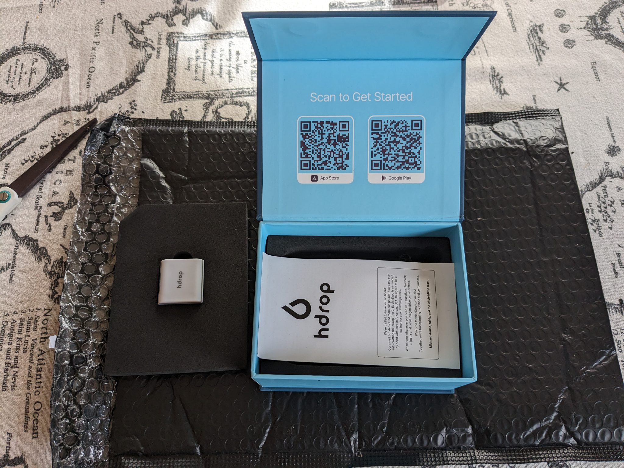 hDrop Gen 2 Hydration Sensor Review | Bearded Goat Gear