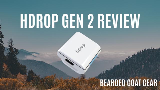 hDrop Gen 2 Hydration Sensor Review